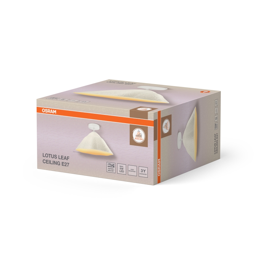 Osram - Plafoniera LOTUS LEAF 1xE27/9W/230V Ø 39,6 cm