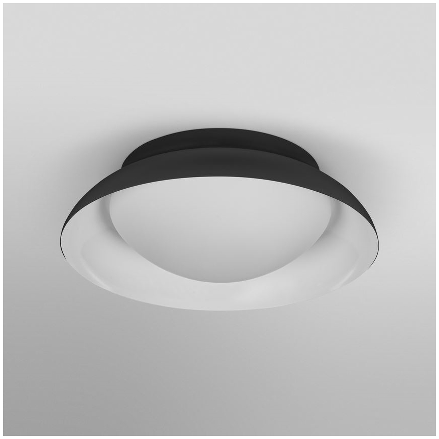 Osram - Plafoniera ORBIS MILAN 2xE27/10W/230V diam. 30,5 cm nera