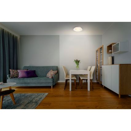 Osram - Plafoniera ORBIS MILAN 2xE27/10W/230V Ø 30,5 cm marrone