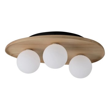 Osram - Plafoniera WOOD NEST 3xG9/5W/230V in legno di Hevea