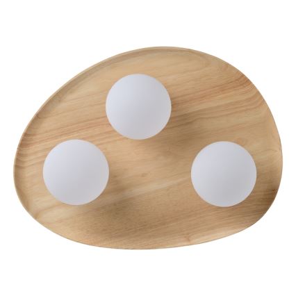 Osram - Plafoniera WOOD NEST 3xG9/5W/230V in legno di Hevea