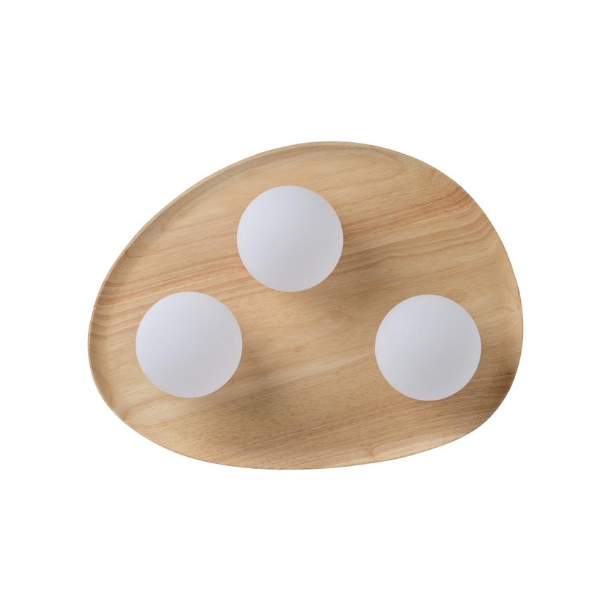 Osram - Plafoniera WOOD NEST 3xG9/5W/230V in legno di Hevea
