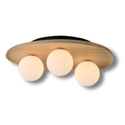 Osram - Plafoniera WOOD NEST 3xG9/5W/230V in legno di Hevea