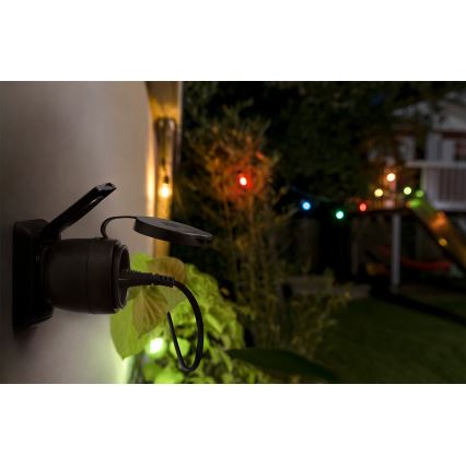 Osram - Presa da esterno intelligente SMART+ MATTER SCHUKO 3680W/230V/16A IP44 Wi‑Fi