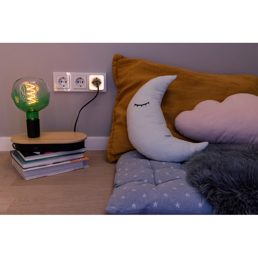 Osram - Presa LED dimmerabile con illuminazione SCHUKO SMART+ NIGHTLIGHT 3680W/230V Wi-Fi