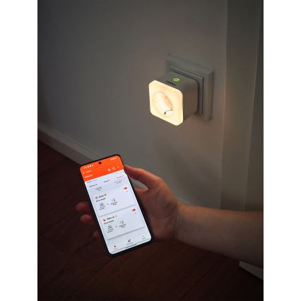 Osram - Presa LED dimmerabile con illuminazione SCHUKO SMART+ NIGHTLIGHT 3680W/230V Wi-Fi