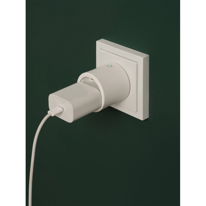 Osram - Presa intelligente SMART+ MATTER SCHUKO 2300W/230V/10A Wi-Fi bianca