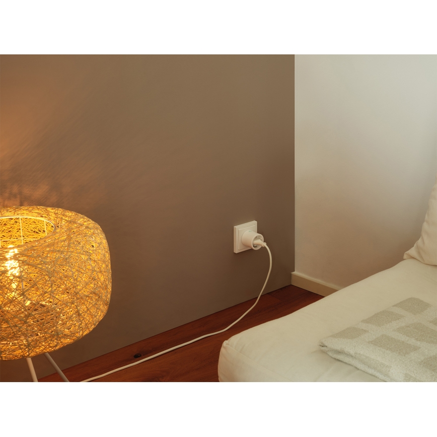 Osram - Presa intelligente SMART+ MATTER SCHUKO 2300W/230V/10A Wi-Fi bianca