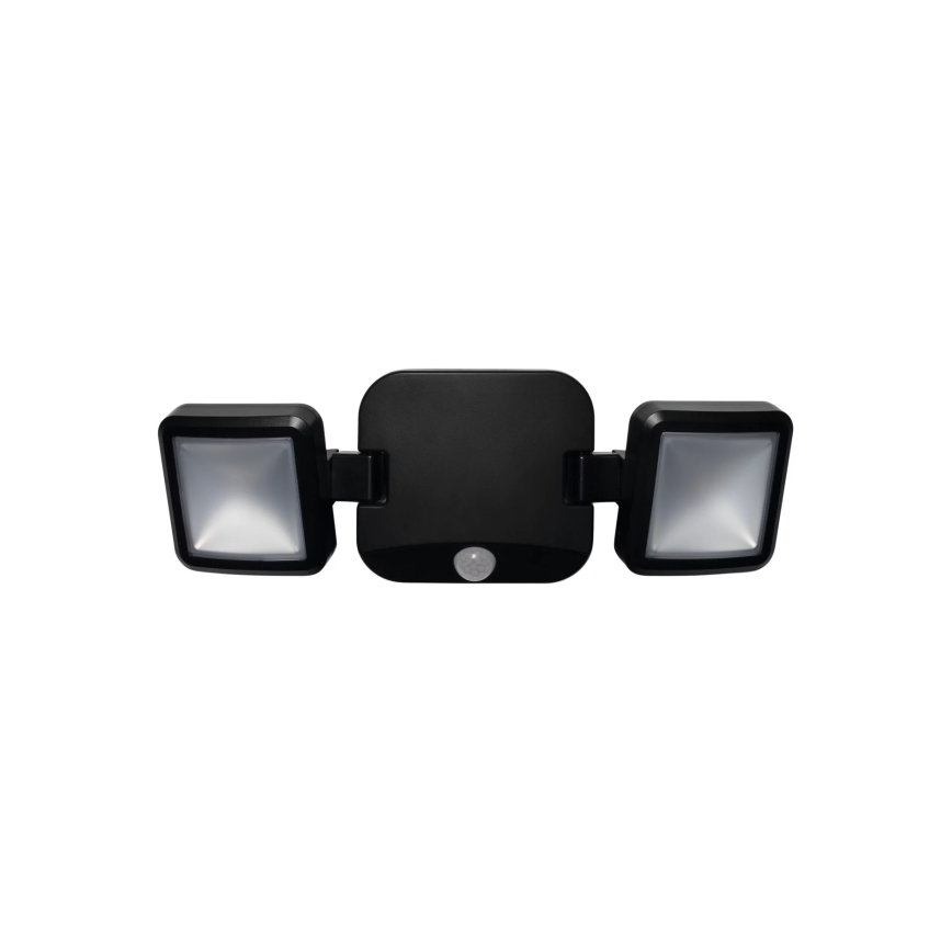 Osram - Proiettore da parete LED per esterni con sensore BATTERY 2xLED/5W/4xD IP54