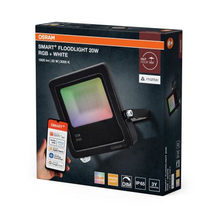 Osram - Proiettore dimmerabile LED RGBW SMART+ FLOODLIGHT LED/20W/230V IP65 Wi-Fi