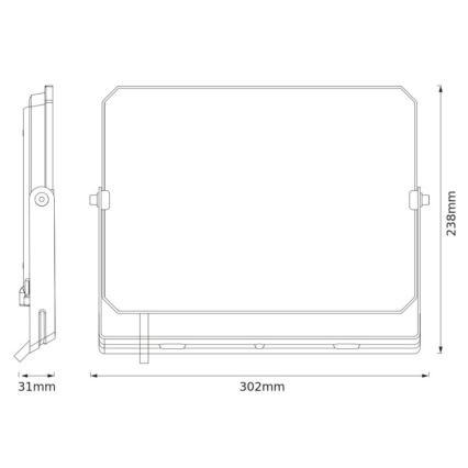 Osram - Proiettore Floodlight LED/100W/230V 4000K IP65