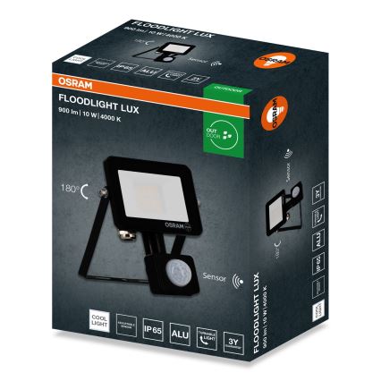 Osram - Proiettore LED con sensore FLOODLIGHT LED/10W/230V 4000K IP65
