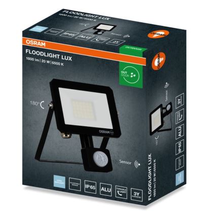 Osram - Proiettore LED con sensore FLOODLIGHT LED/20W/230V 6500K IP65