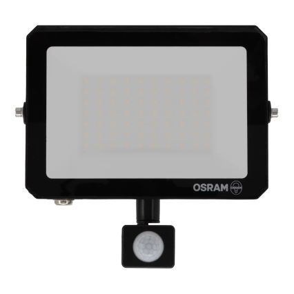 Osram - Proiettore LED con sensori di movimento e crepuscolare FLOODLIGHT LED/50W/230V 3000K IP65 nero