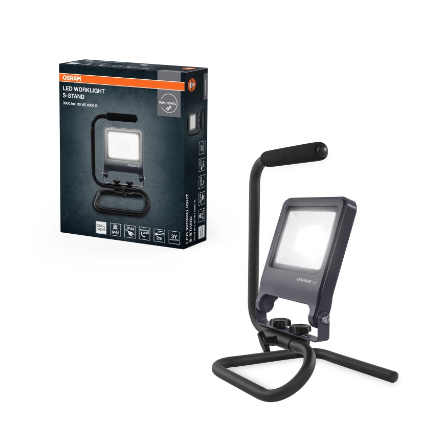 Osram - Proiettore LED con staffa S-STAND LED/30W/230V 4000K IP65 antracite