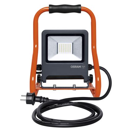 Osram - Proiettore LED con stativo R-STAND LED/30W/230V 4000K P44 arancione