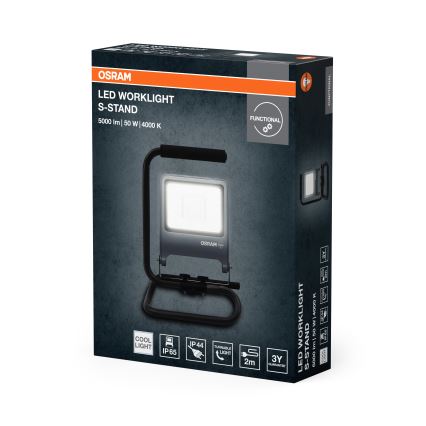 Osram - Proiettore LED con stativo S-STAND LED/50W/230V 4000K IP65 antracite