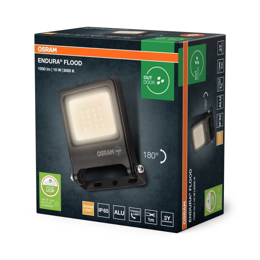 Osram - Proiettore LED ENDURA LED/10W/230V 3000K IP65