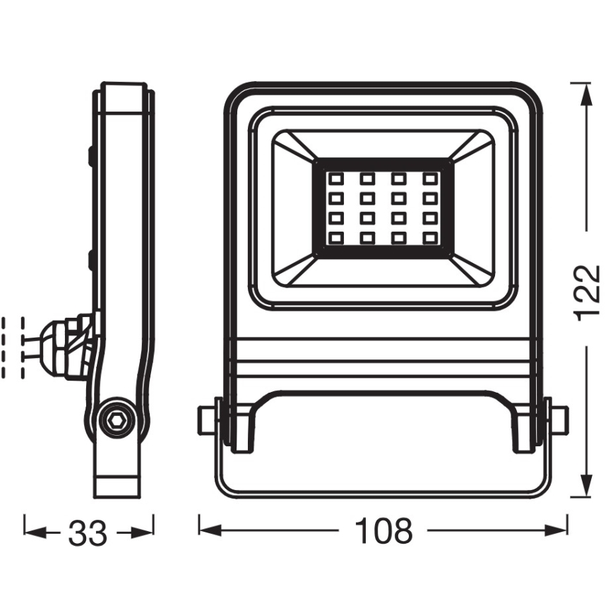 Osram - Proiettore LED ENDURA LED/10W/230V 3000K IP65