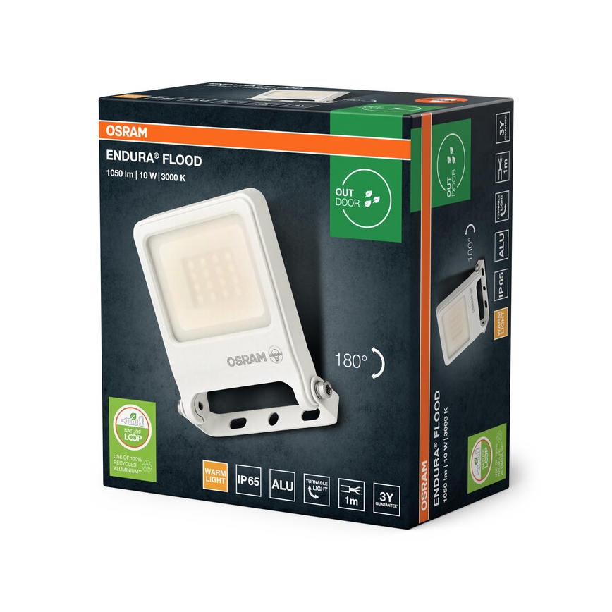 Osram - Proiettore LED ENDURA LED/10W/230V 3000K IP65