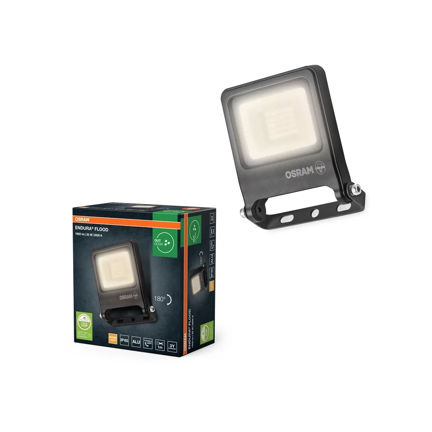 Osram - Proiettore LED ENDURA LED/20W/230V 3000K IP65 antracite