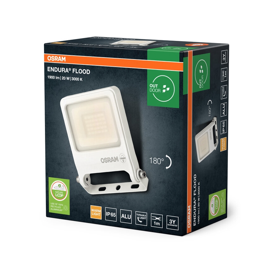 Osram - Proiettore LED ENDURA LED/20W/230V 3000K IP65