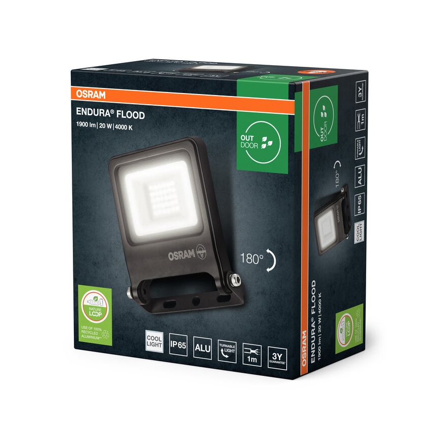 Osram - Proiettore LED ENDURA LED/20W/230V 4000K IP65