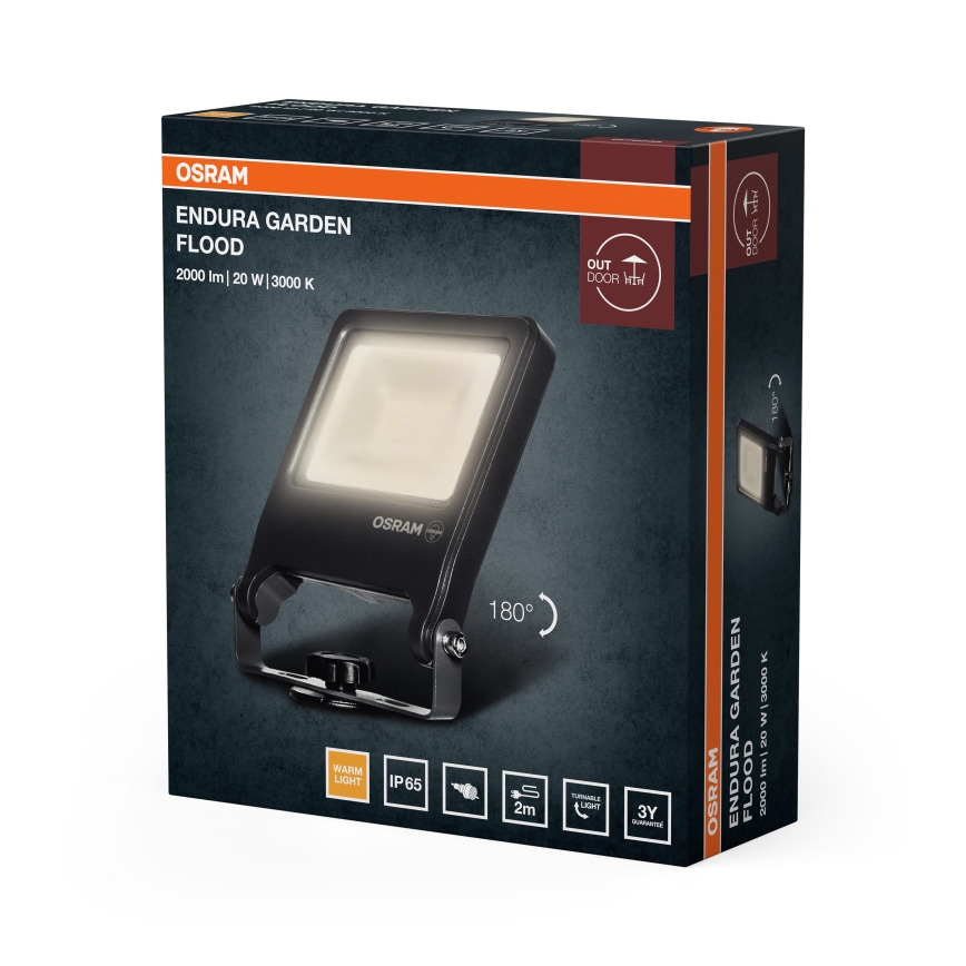 Osram - Proiettore LED ENDURA LED/20W/230V 3000K IP65 antracite