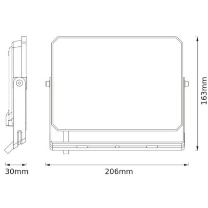 Osram - Proiettore LED FLOODLIGHT/50W/230V 3000K IP65