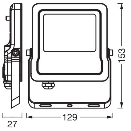 Osram - LED RGBW Proiettore dimmerabile SMART+ FLOODLIGHT LED/10W/230V IP65 Wi-Fi
