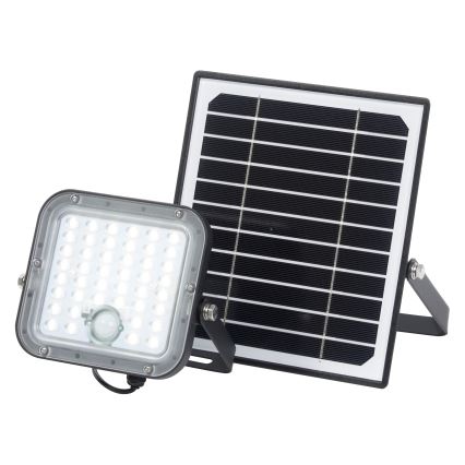 Osram - Proiettore solare dimmerabile a LED con sensore ENDURA LED/10W/4,2V 4000K IP65 nero + telecomando