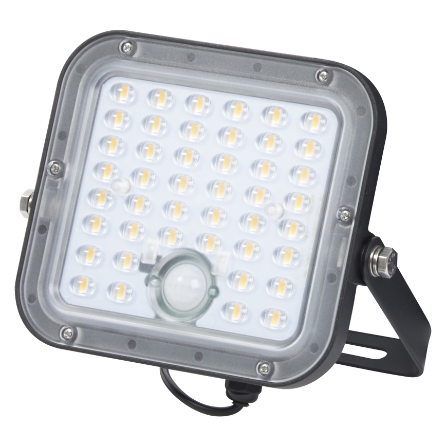 Osram - Proiettore solare dimmerabile a LED con sensore ENDURA LED/10W/4,2V 4000K IP65 nero + telecomando