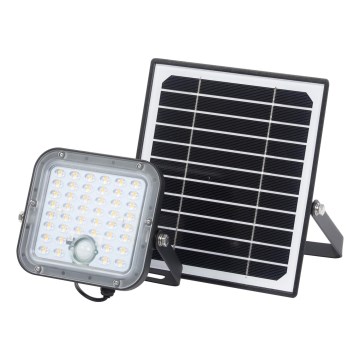 Osram - Proiettore solare dimmerabile a LED con sensore ENDURA LED/10W/4,2V 4000K IP65 nero + telecomando