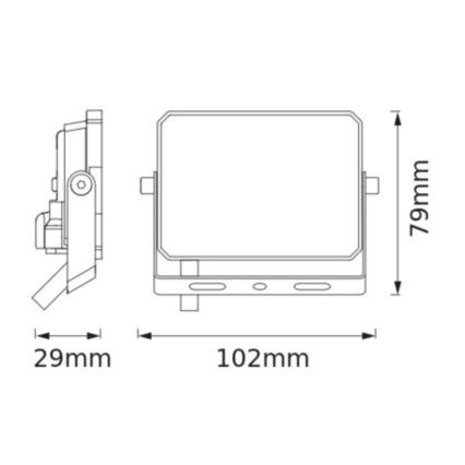 Osram - Riflettore LED FLOODLIGHT LED/10W/230V 6500K IP65