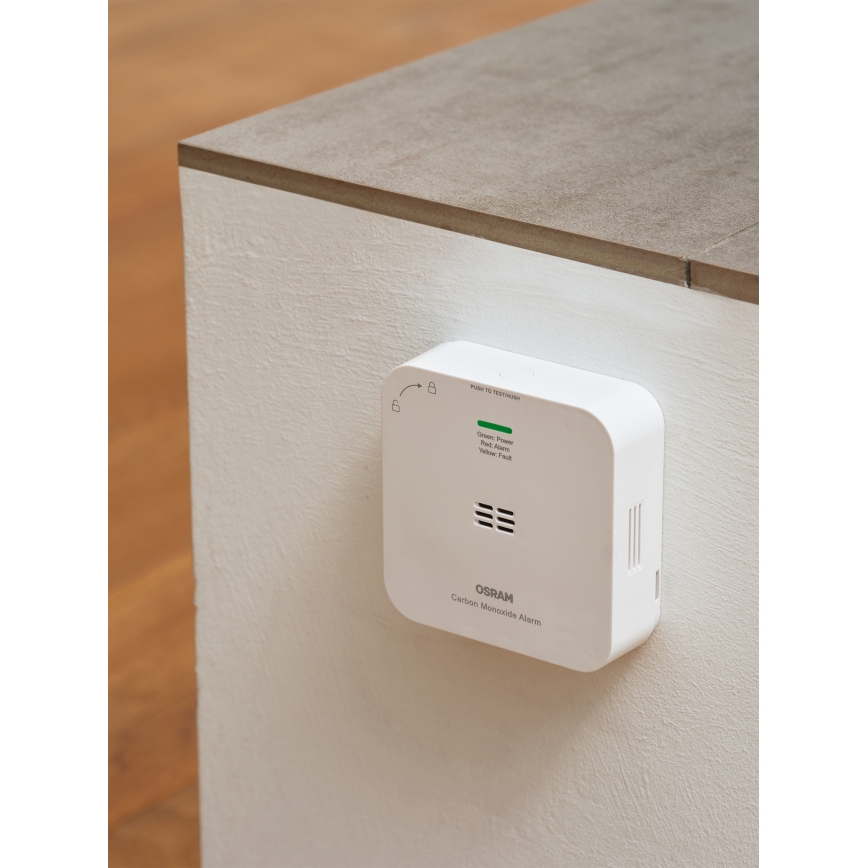 Osram - Rilevatore di monossido di carbonio SMART+ 2xAA Wi-Fi