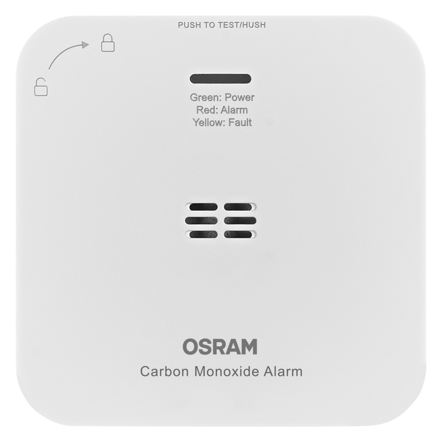 Osram - Rilevatore di monossido di carbonio SMART+ 2xAA Wi-Fi