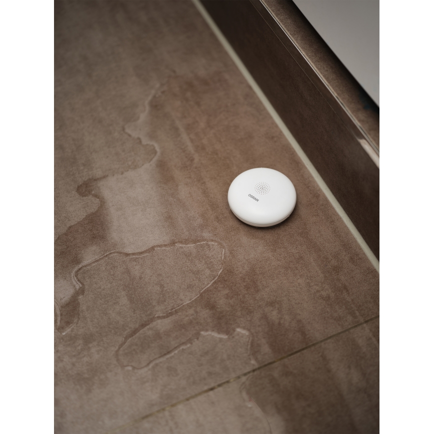 Osram - Rilevatore di perdite d'acqua SMART+ 3V Wi-Fi IP67 1400 mAh