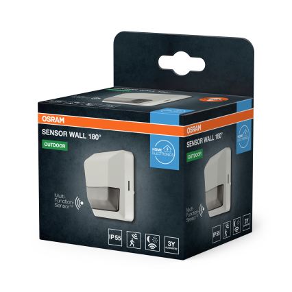 Osram - Sensore di movimento a infrarossi per esterni 230V IP55, bianco