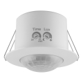 Osram - Sensore di movimento ad incasso per controsoffitto 360° FLUSH 230V bianco