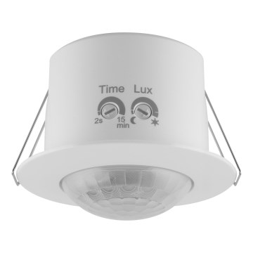 Osram - Sensore di movimento ad incasso per controsoffitto 360° FLUSH 230V bianco