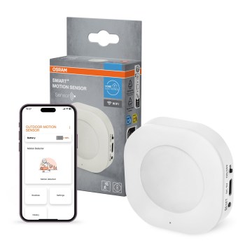 Osram - Sensore di movimento SMART+ 3,7V Wi-Fi 500 mAh