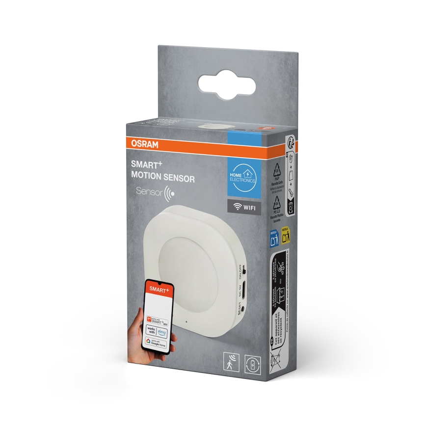 Osram - Sensore di movimento SMART+ 3,7V Wi-Fi 500 mAh