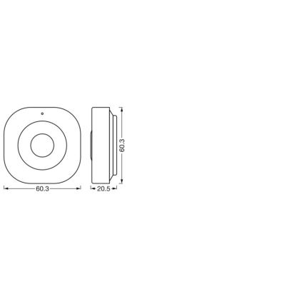 Osram - Sensore di movimento SMART+ 3,7V Wi-Fi 500 mAh