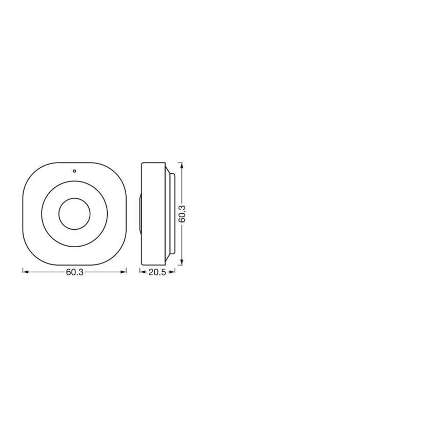Osram - Sensore di movimento SMART+ 3,7V Wi-Fi 500 mAh