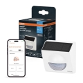 Osram - Sensore di movimento solare per esterni SMART+ 3,7V bianco IP65 Wi-Fi 800 mAh