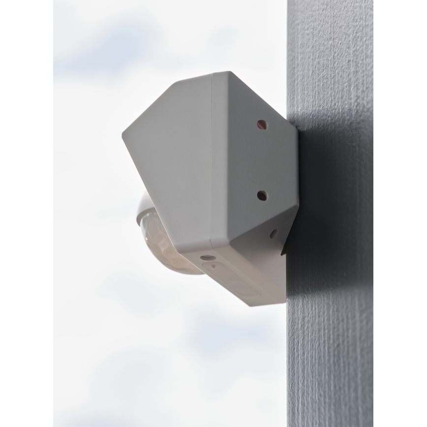 Osram - Sensore di movimento solare per esterni SMART+ 3,7V bianco IP65 Wi-Fi 800 mAh
