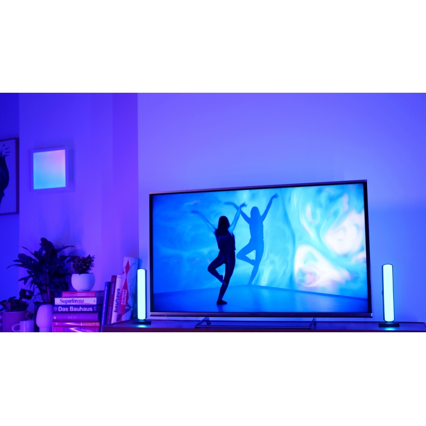 Osram - Confezione da 2 lampade da tavolo dimmerabili LED RGBW MOOD LIGHT LED/4W/230V 2700-6500K Wi-Fi + telecomando
