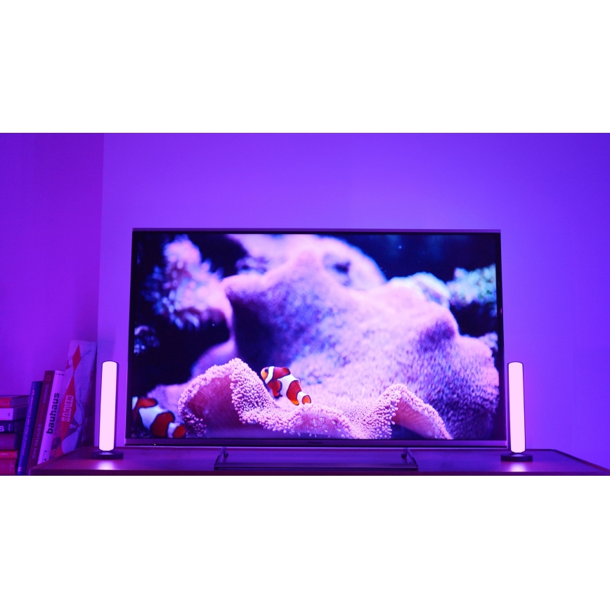 Osram - Confezione da 2 lampade da tavolo dimmerabili LED RGBW MOOD LIGHT LED/4W/230V 2700-6500K Wi-Fi + telecomando