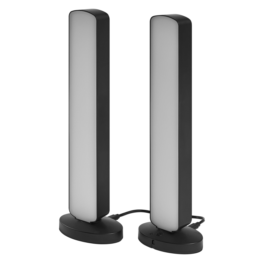 Osram - Confezione da 2 lampade da tavolo dimmerabili LED RGBW MOOD LIGHT LED/4W/230V 2700-6500K Wi-Fi + telecomando