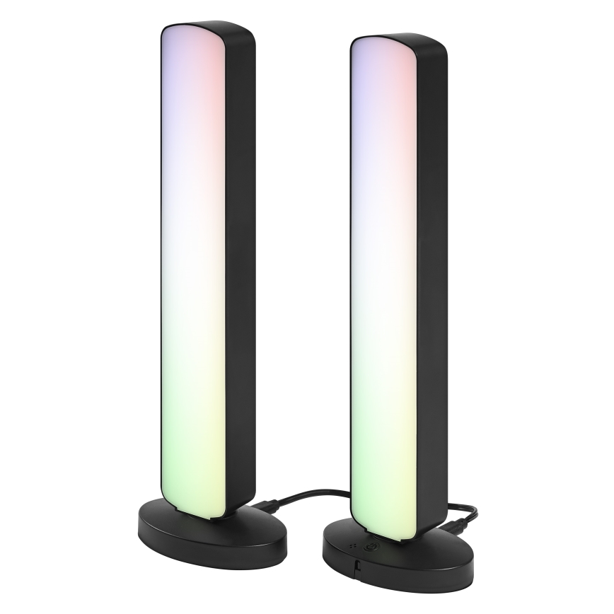 Osram - Confezione da 2 lampade da tavolo dimmerabili LED RGBW MOOD LIGHT LED/4W/230V 2700-6500K Wi-Fi + telecomando